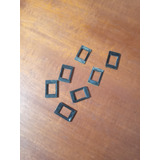 Kit 7 Acabamentos Knob Quadrado Gradiente. Vários Modelos 