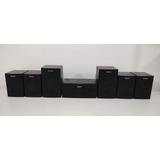 Kit 7 Caixas Ac. Sony C/ 80w 6 Ohms Mod. Ss-msp880 Usado