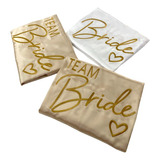 Kit 7 Robes Sendo 1 Com Renda Bordado Bride Team Bride