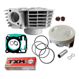 Kit 70mm Zayima Titan 150 Pino 14mm Taxa Gasolina + Biela