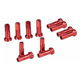 Kit 72 Niple Alumínio Anodizado Vermelho 14mm 2.0