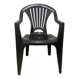 Kit 8 Cadeira Poltrona Vime Alta Black Com Apoio De Braço
