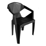 Kit 8 Cadeiras Poltrona Diamante Multiuso Design Moderno 3d