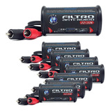 Kit 8 Filtro Anti-ruido Jfa Rca Eletromagnético Stereo