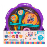 Kit 8 Instrumentos Musicais Bolofofos A Bandinha Fun
