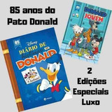 Kit 85 Anos Do Pato Donald - Diário + Hq Donald Jovem