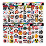 Kit 94 Adesivos Logos Antigos Caloi Mobilete 8 Cartelas M1
