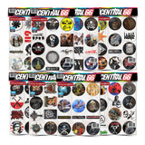 Kit 95 Adesivos Música Rock Toyota Etios Música M2
