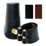 Kit Abraçadeira Vandoren Leather Lc29l Sax Barítono + Cobre