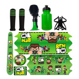 Kit Adesivo Bicicleta Infantil Buzina Manoplas Ben 10 Aro 20