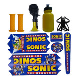 Kit Adesivo Bicicleta Infantil Buzina Sonic Aro 16