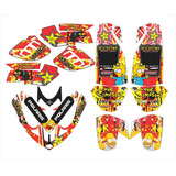 Kit Adesivo Quadriciclo Polaris Predator 500 0,60mm Pl002