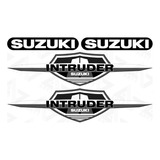 Kit Adesivo Suzuki Intruder 125 Resinado 3d Adesivo