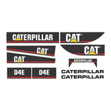 Kit Adesivos Completo Caterpillar D4e Para Tratores