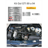 Kit Adesivos Etiquetas Motor Gol Gti 89 / 94