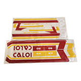 Kit Adesivos Para Mobilete Caloi Xr50 87~88 Vermelha