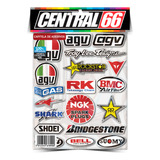 Kit Adesivos Patrocinios M01 Honda Cbr 1000 Rr Fire Blade 20