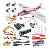 Kit Aero Cessna 182 Motor 2830 Com Eletrônica Completa