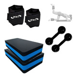 Kit Aeróbico Fitness 2 Steps +halter 10kg+caneleira 6kg