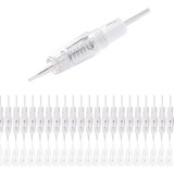 Kit Agulhas Micropigmentação Dermografo De Rosca 50un