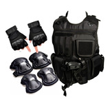 Kit Airsoft Iniciante Completo - Kit Tático Militar