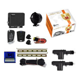 Kit Alarme Canivete + Trava Eletrica Universal 2 Portas