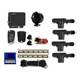 Kit Alarme Canivete + Trava Eletrica Universal Para 4 Portas
