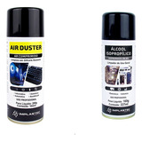 Kit Alcool Isopropilico Aer 99,8% 227ml + Air Duster 164ml
