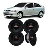 Kit Alto Falante 6 Pol 150w 4ohms Astra 2 Portas 1999 À 2002 Cor Preto