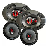 Kit Alto Falante Bomber Bbr 6x9 150w 6 Polegadas 50w