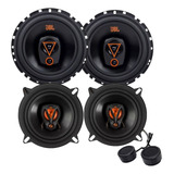Kit Alto Falante Portas Jbl Dianteira Traseira + Mini Tuiter