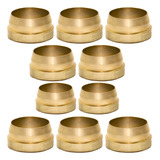 Kit Anilha Para Tubo Nylon Tecalon Ou Pu 8mm C/ 10 Peças