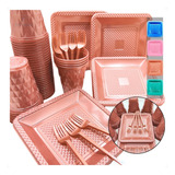 Kit Aniversário Descartável Luxo Completo Premium 40 Pessoas