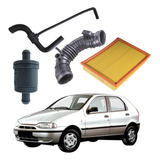 Kit Antichama Palio 96 97 98 99 2000 + Mangueira Filtro Ar