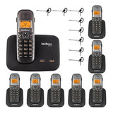 Kit Aparelho Telefone Ts 5150 Bina 2 Linhas 7 Ramal Headset