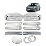 Kit Aplique Cromo Maçaneta Retro Grade Milha Gol G5 08 A 13