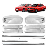 Kit Aplique Voyage 2010 Retrovisor Maçaneta Universal Friso