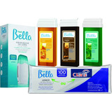 Kit Aquecedor Roll On Termocera Para Depilação 5 Produtos 