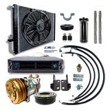 Kit Ar Condicionado Automotivo Universal Com Suporte