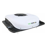 Kit Ar Condicionado Teto Elétrico Caminhão Vans Slim Com Gás