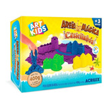 Kit Areia Mágica Cinética Castelinhos 400g Art Kids - Full