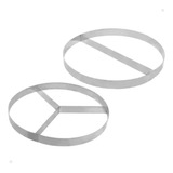 Kit Aro Separador Sabores Pizza Esfiha 2 & 3 Divisórias 30cm