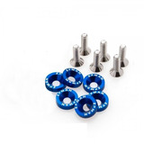 Kit Arruela Billet Universal Com Parafuso M8 Epman - 4 Kits