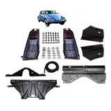 Kit Assoalho Fusca + Cangalha + Bandeja + Pécoluna + Chapeu 