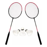 Kit Badminton Completo Raquetes E Petecas - Art Sport