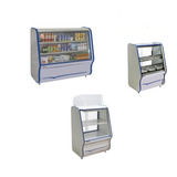Kit Balcão Refrigerado 1,20m + Estufa 70cm + Caixa Toop Novo