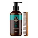Kit Balm Para Barba Calico Jack 450g Pente Duplo Don Alcides