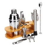 Kit Bar 12 Peças Inox Coqueteleira 550ml Caipirinha