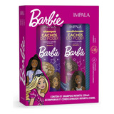  Kit Barbie Shampoo E Condicionador 250ml Cachos Do Poder