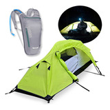 Kit Barraca 1 Pessoa Windy 2500mm + Mochila De Hidratação 2l